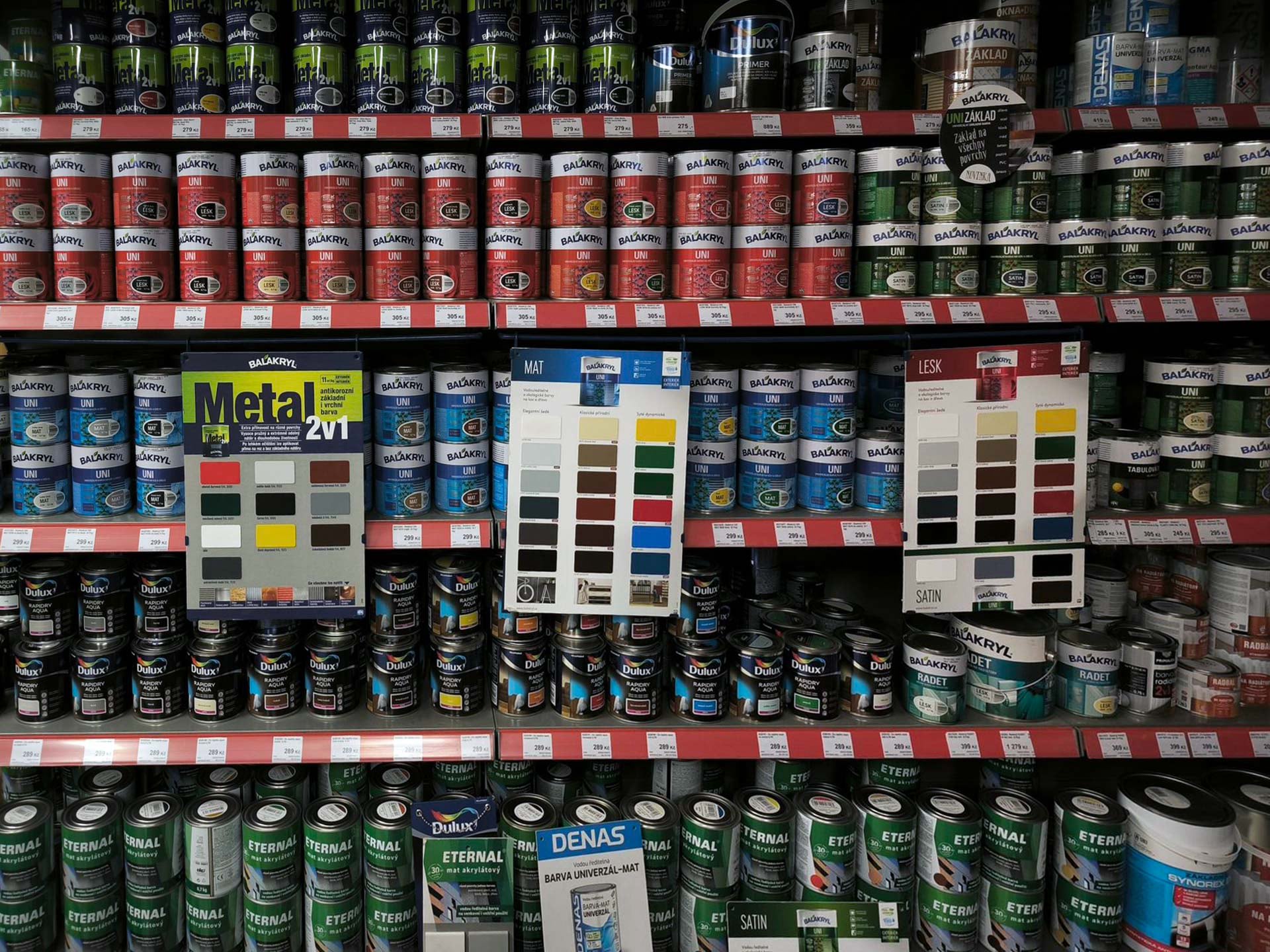 Barvy a lazury na dřevo Dům barev Liberec Merkur Vrchlického 338 Liberec