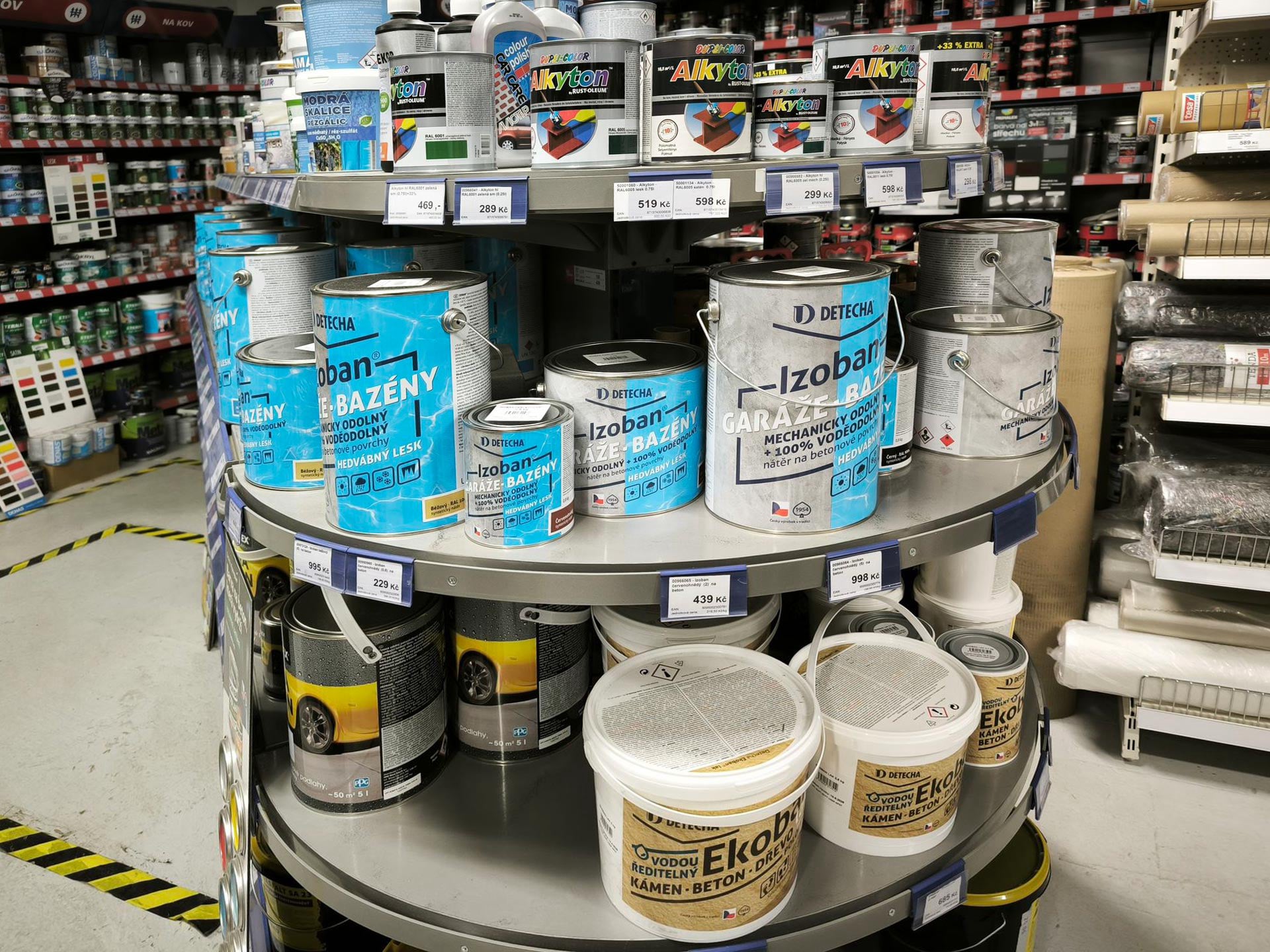 Barvy na podlahy Dům barev Liberec Merkur Vrchlického 338 Liberec