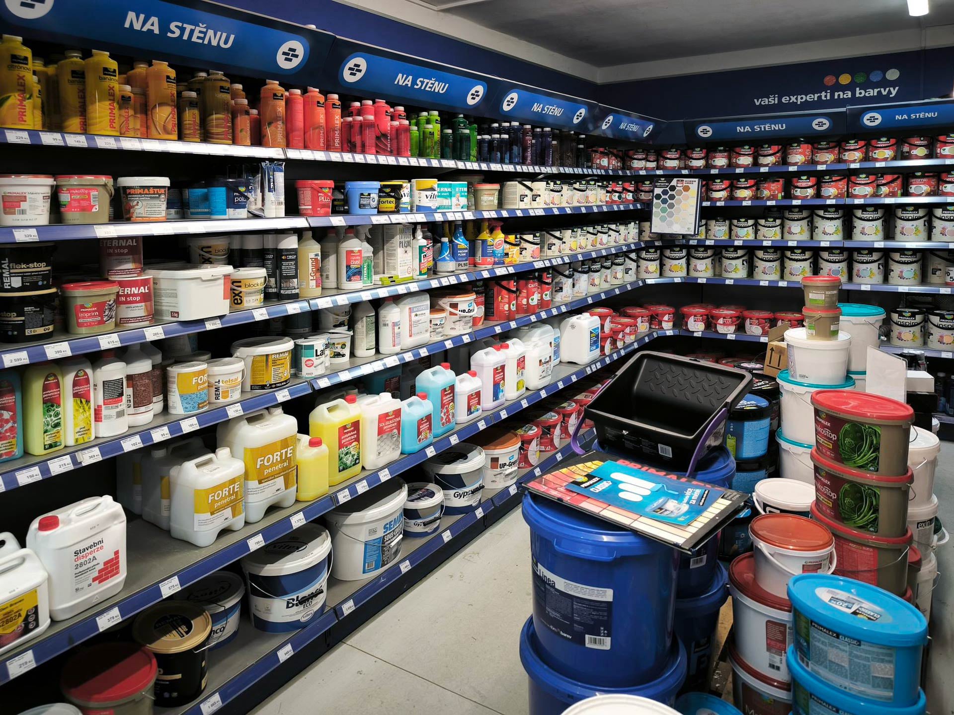 Vnitřní nátěry malířské Dům barev Liberec Merkur Vrchlického 338 Liberec